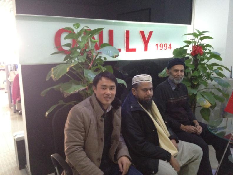 巴基斯坦国家输配电公司到我公司北京营销中心参加考察